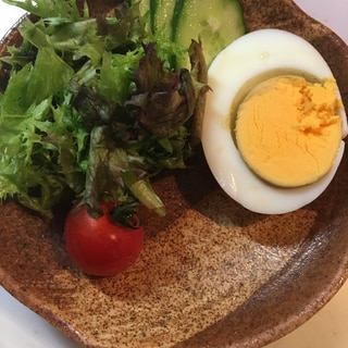 マルチリーフレタス&メスクラングリーンズの卵サラダ